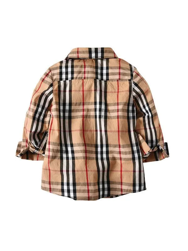 4-piece Outfit Sets Striped Shirt Jeans Belt Bowtie Set Long-sleeve Top For Toddlers Boys