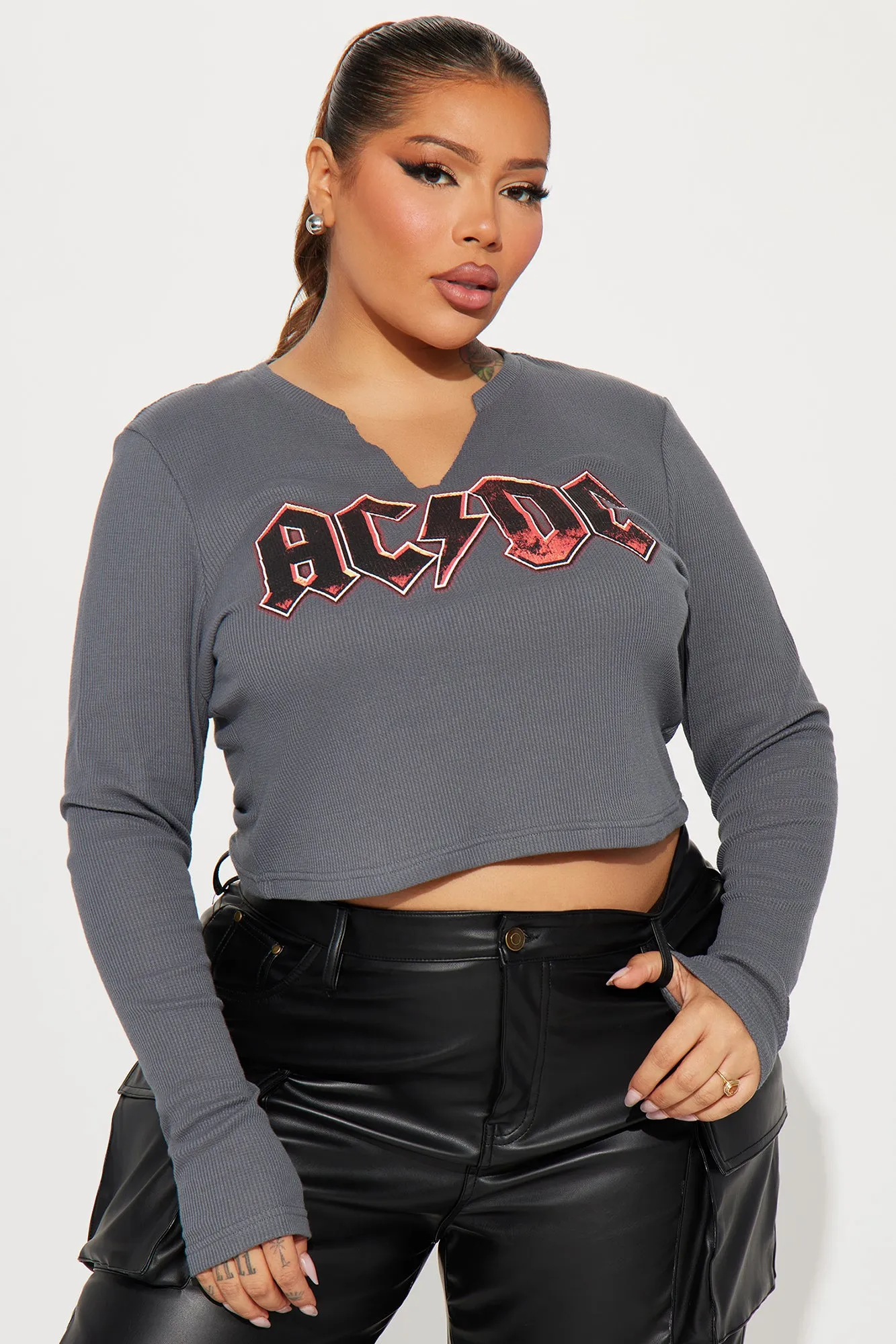 ACDC Thermal Top - Charcoal