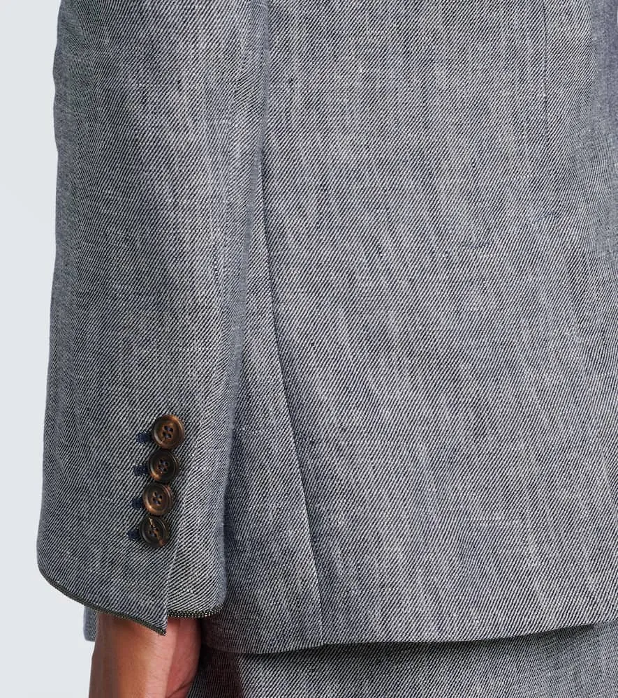 Brunello Cucinelli Hemp and linen blazer