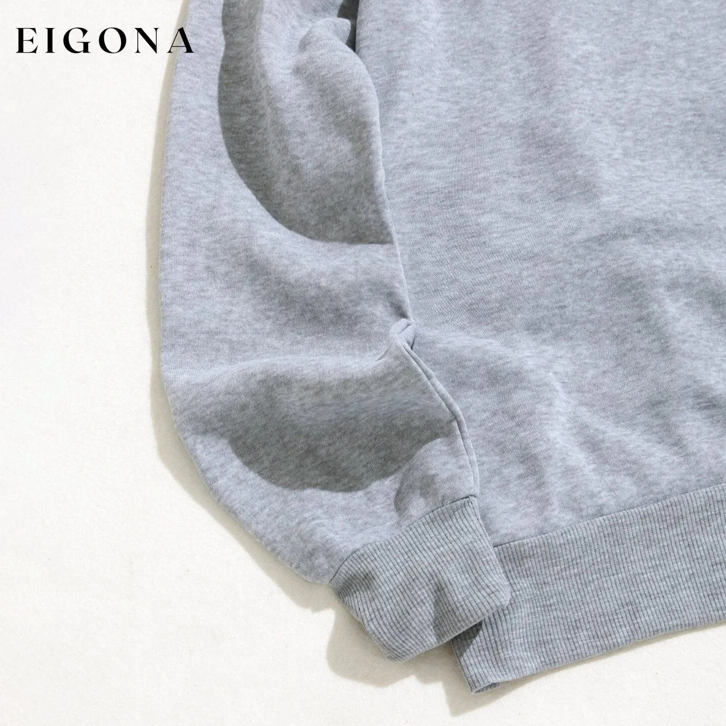 Cartoon Graphic Thermal Lined Oversized Sweatshirt