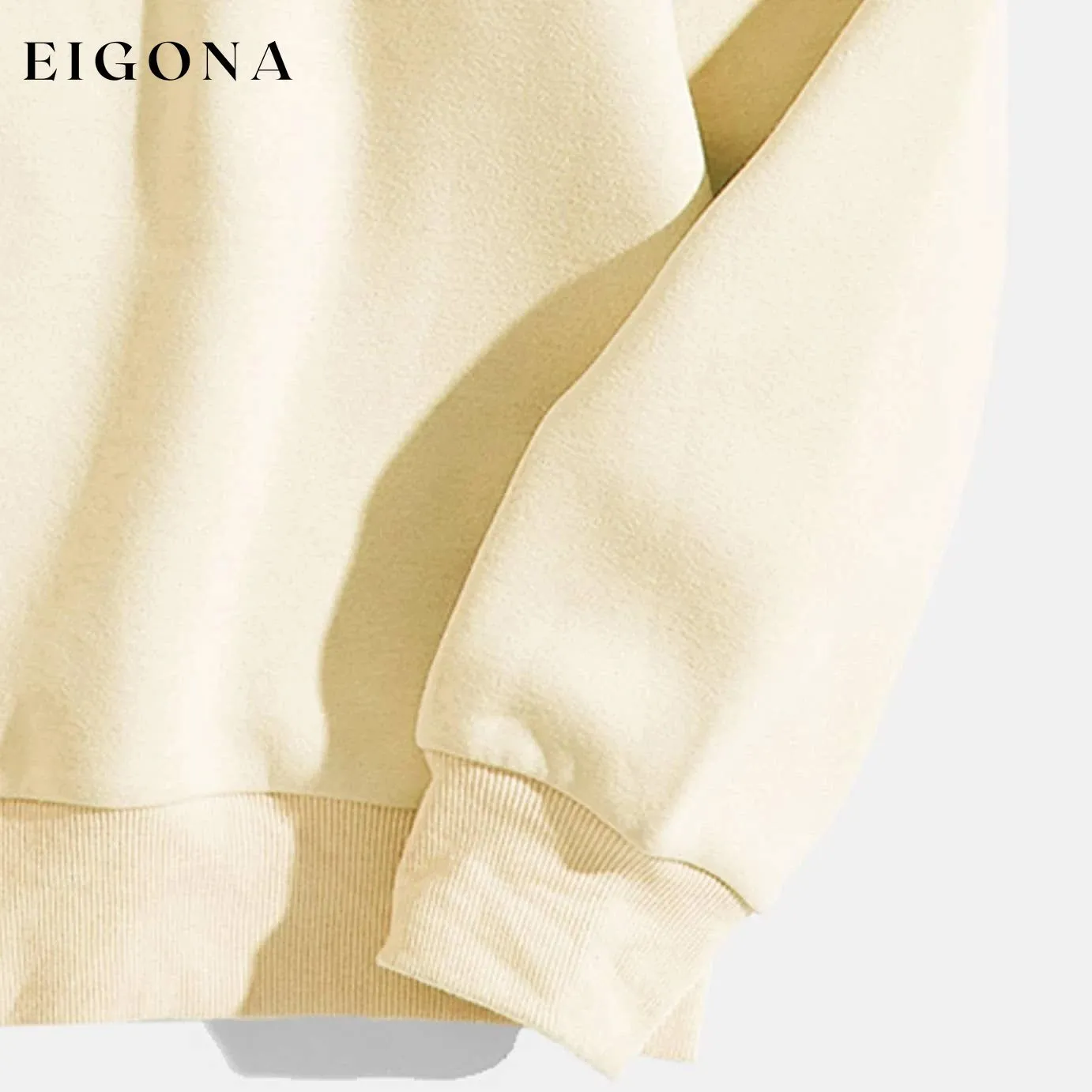 Cartoon Graphic Thermal Lined Oversized Sweatshirt