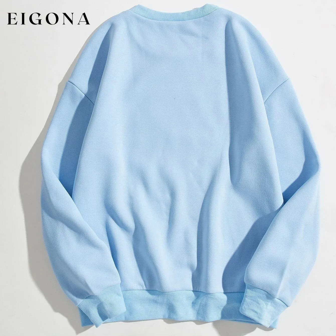 Cartoon Graphic Thermal Lined Oversized Sweatshirt