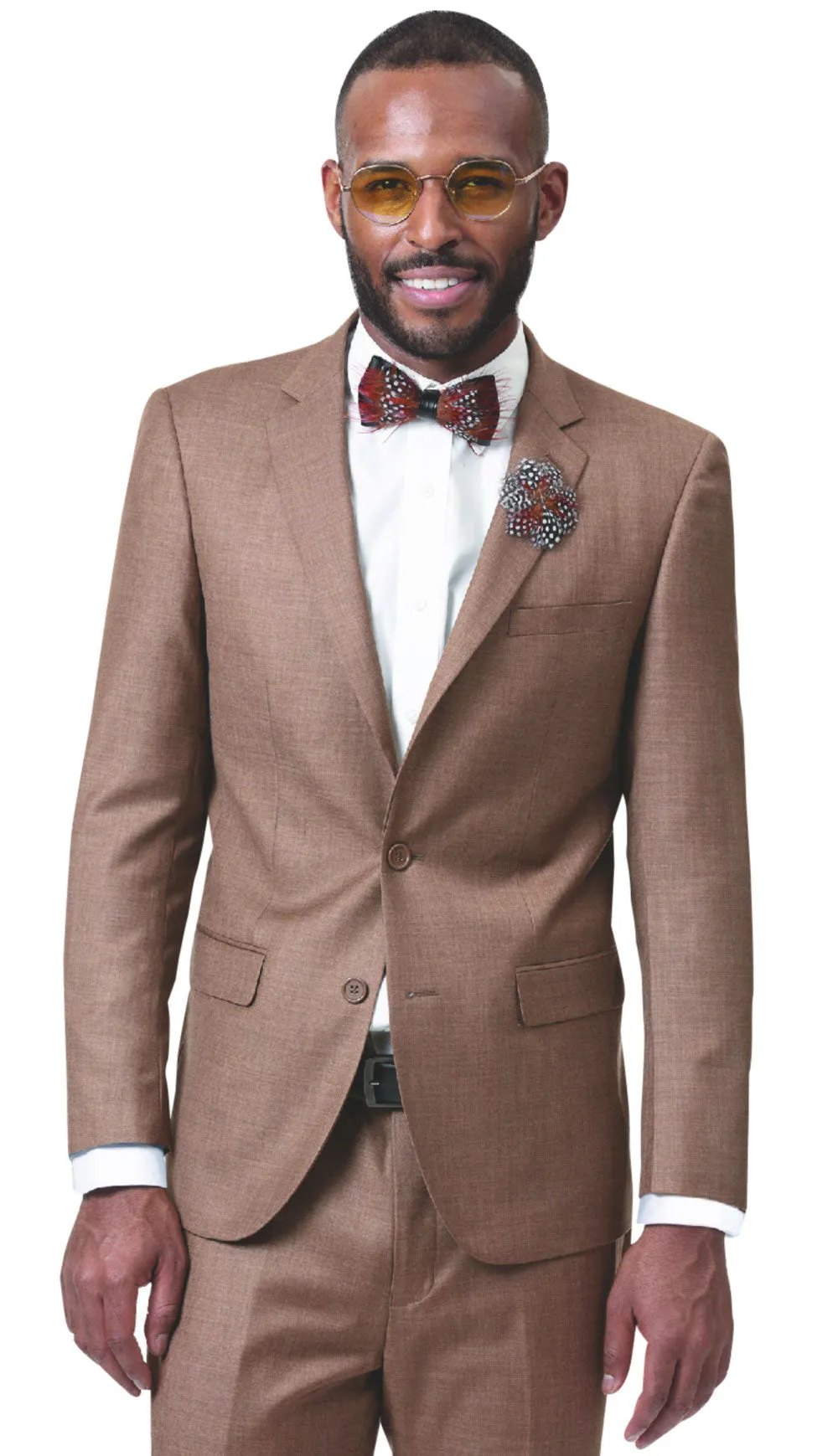 EJ Samuel M18013-BR Mens Suit