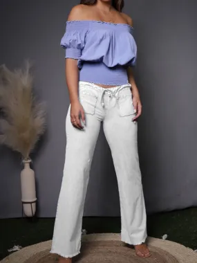 FRAYED PANTS