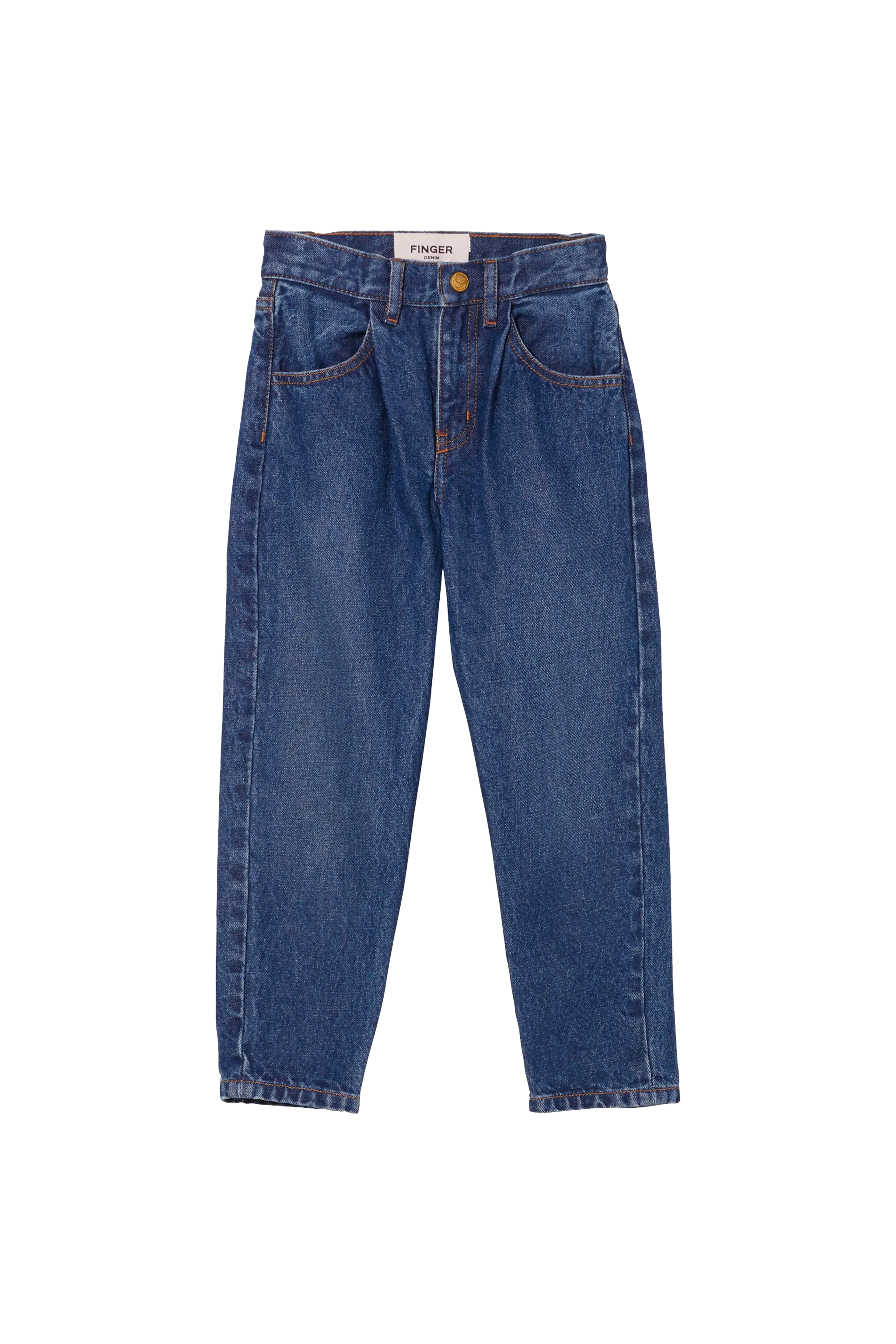 SOLANGE Medium Blue - Slouchy Fit Jeans