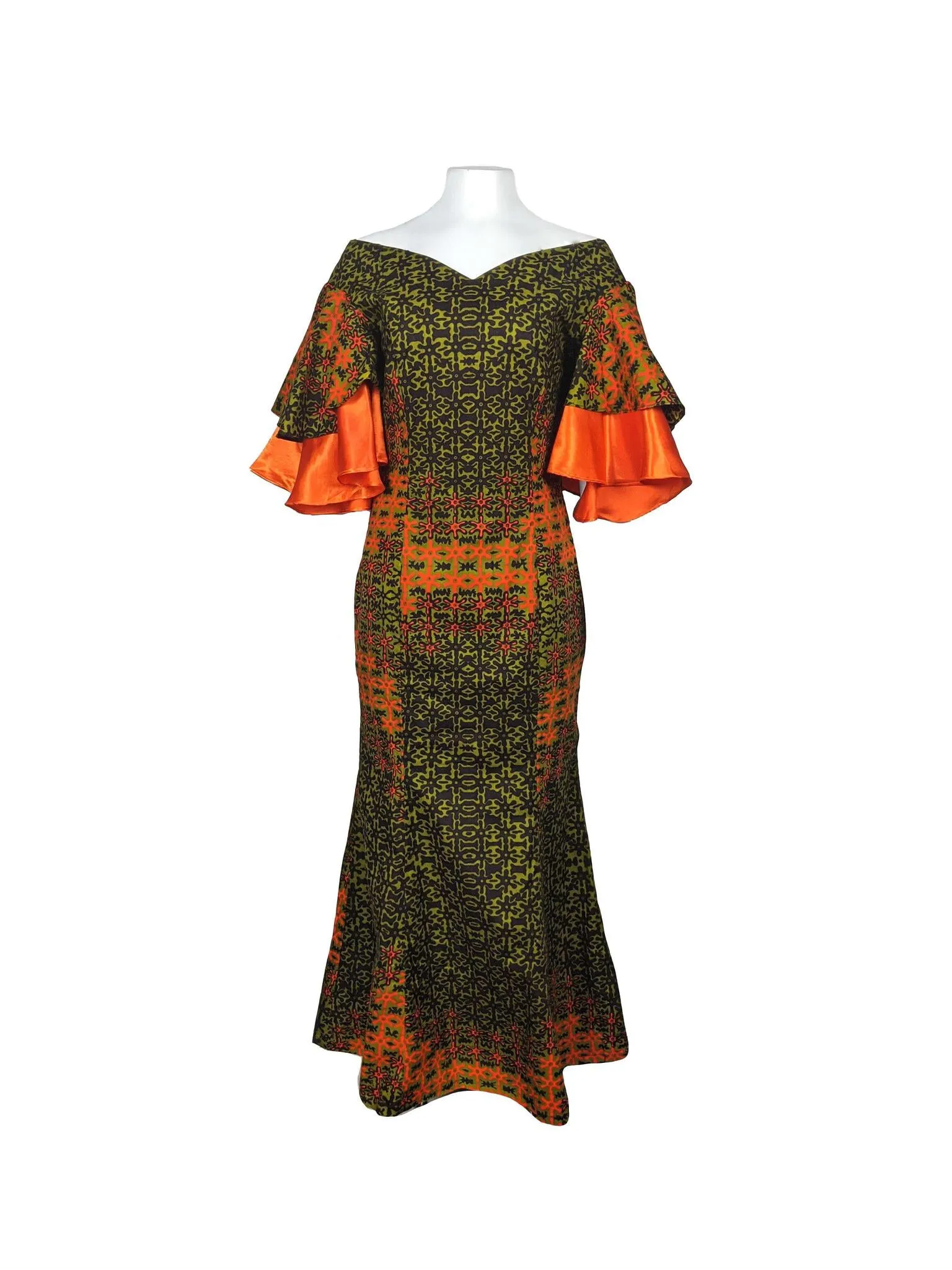 Women's Off-Shoulder Flair Dress